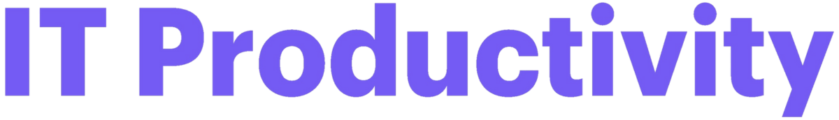 IT Productivity logo in purple