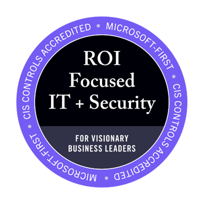 ROI Focused IT + Security logo